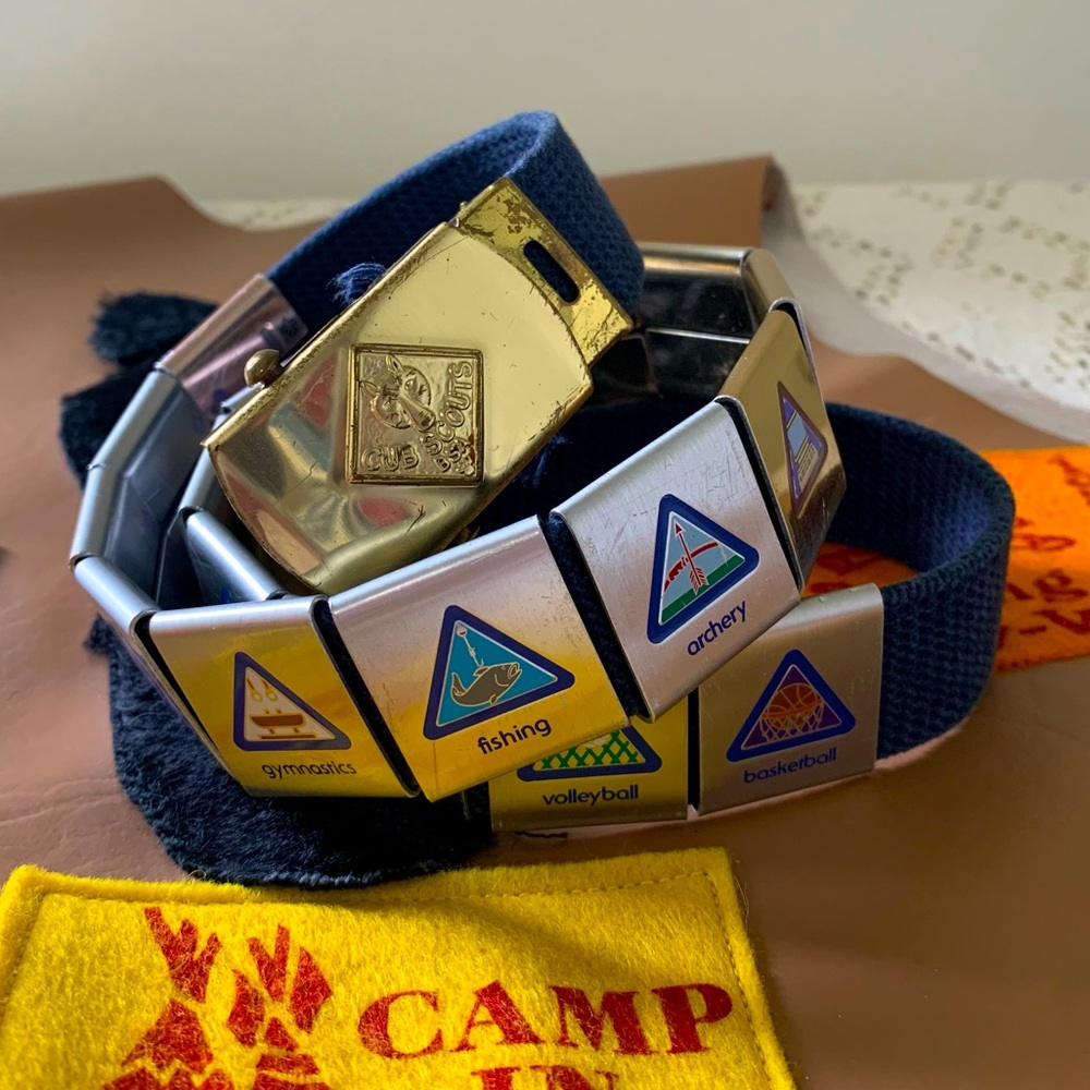 Cub Scouts Boy Scouts of America Belt and Skill Awards - Picture 1 of 12
